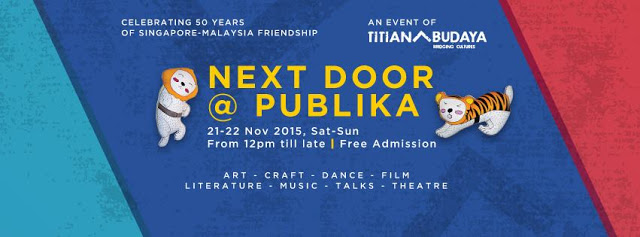 Titian Budaya di Next Door Publika 21-22 November 2015