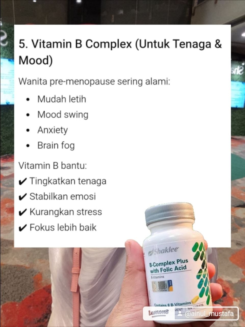 Supplement Pre Menopause