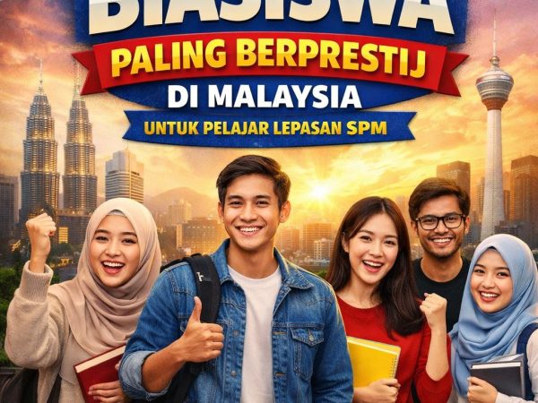 Top 25 Biasiswa Lepasan SPM Paling Berprestij di Malaysia